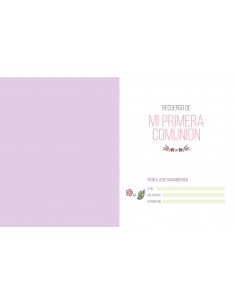 MI PRIMERA COMUNION LIBRO FOTOS Y RECUERDOS NINA 2