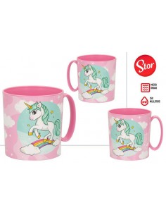 TAZA UNICORNIO APTA MICROONDAS 350ML