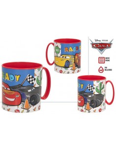 TAZA COCHES CARS APTA MICROONDAS 350ML