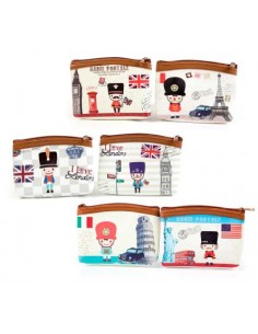 OFERTA LOTE DE 500 MONEDEROS BRITISH STYLE