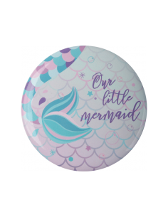 OFERTA LOTE DE 500 ESPEJO CHAPA SIRENITA MERMAID 2