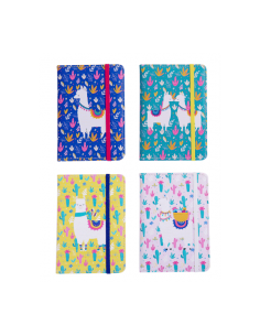 OFERTA LOTE DE 500 LIBRETA LLAMAS CON CIERRE DE BANDA ELaSTICA 2