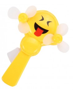 OFERTA LOTE DE 500 VENTILADORES DE MANO EMOTICONOS 2