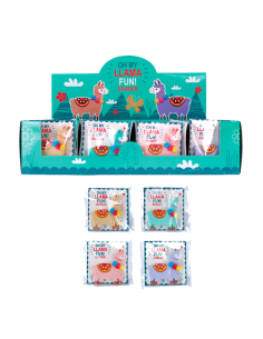 OFERTA LOTE DE 500 BORRADORES POMPON LLAMAS