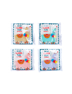 OFERTA LOTE DE 500 BORRADORES POMPON LLAMAS 2