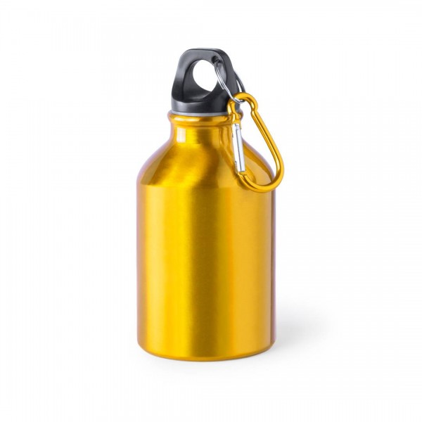 BIDoN ALUMINIO 330 ML CON TAPoN Y MOSQUEToN AMARILLO