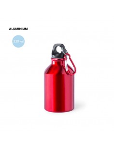 BIDoN ALUMINIO 330 ML CON TAPoN Y MOSQUEToN ROJO
