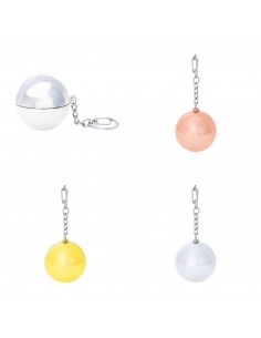 LLAVERO BaLSAMO LABIAL REDONDO PLATA 2