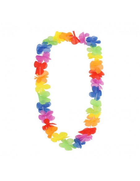 PACK DE 10 COLLARES HAWAIANO DE FLORES