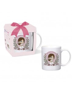 TAZA NINA PRIMERA COMUNIoN EN CAJA REGALO
