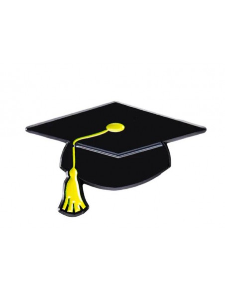 PIN GRADUACIoN BIRRETE AMARILLO Regalos Graduaciones