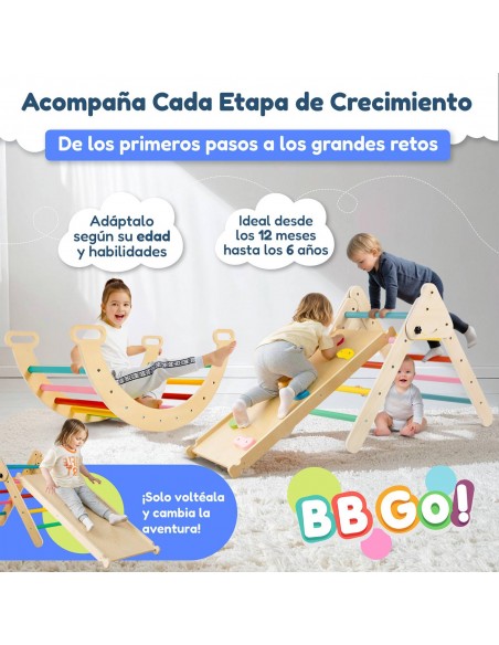 PIKLER ESCALADA MADERA MONTESSORI OFERTA
