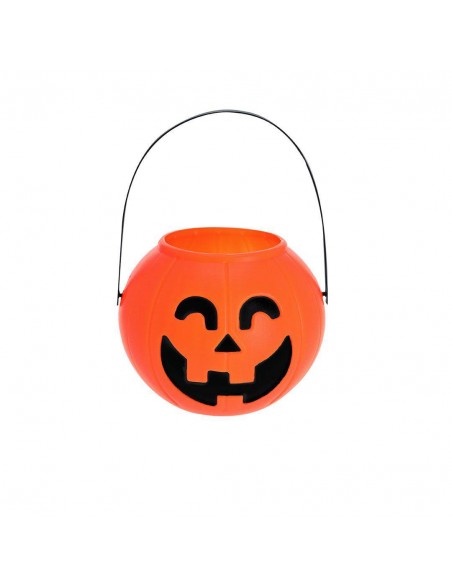 CESTA HALLOWEEN CALABAZA CON ASA